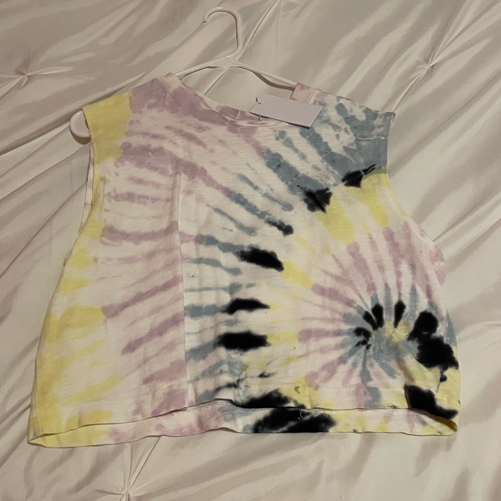 NWT Soulcycle Cotton Citizen Tie dye tank